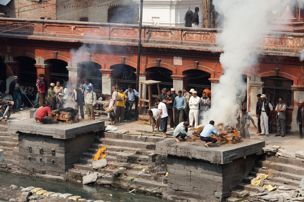 Pashupatinath - Cremations
